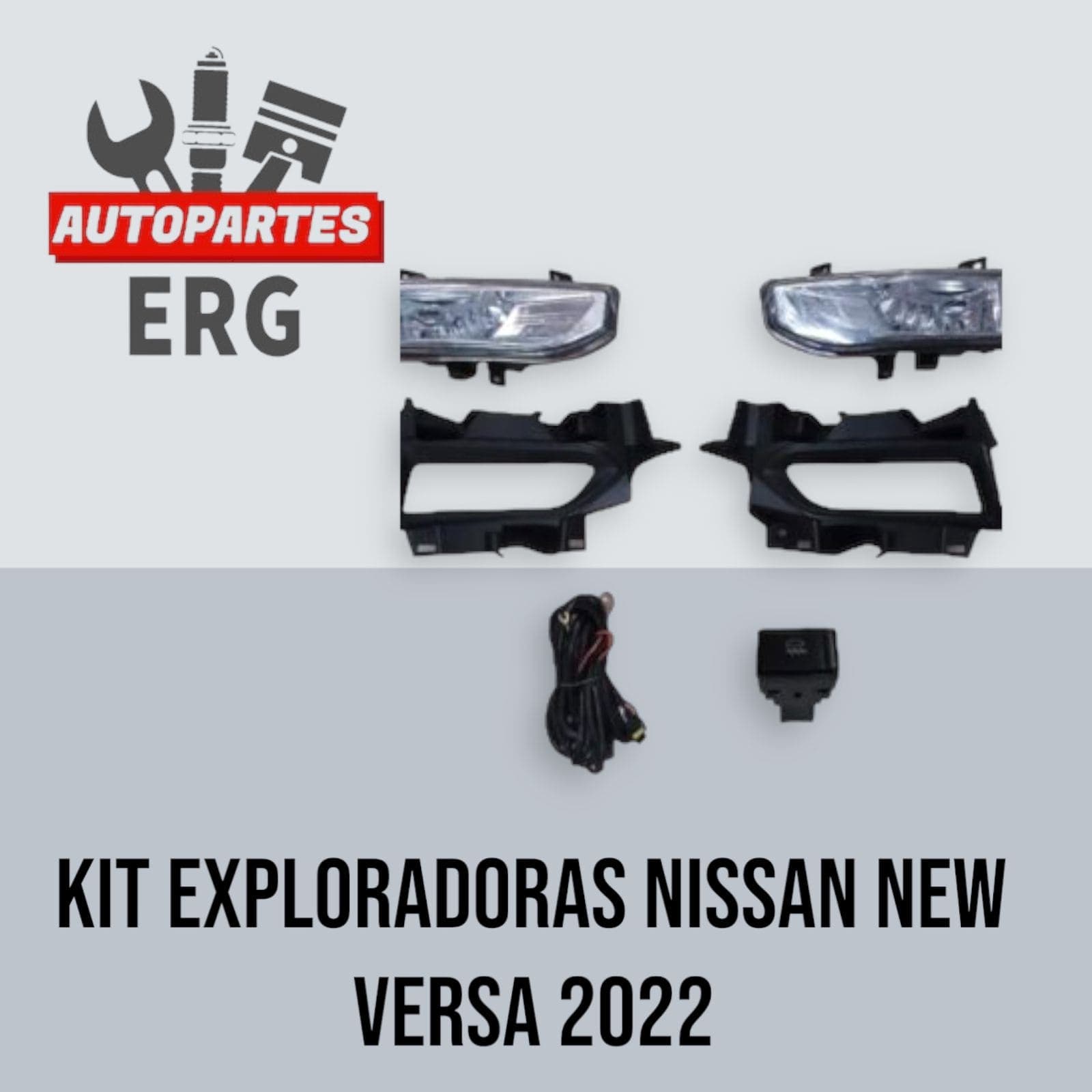 Kit de exploradoras Nissan New Versa para Nissan New Versa 2020-2024